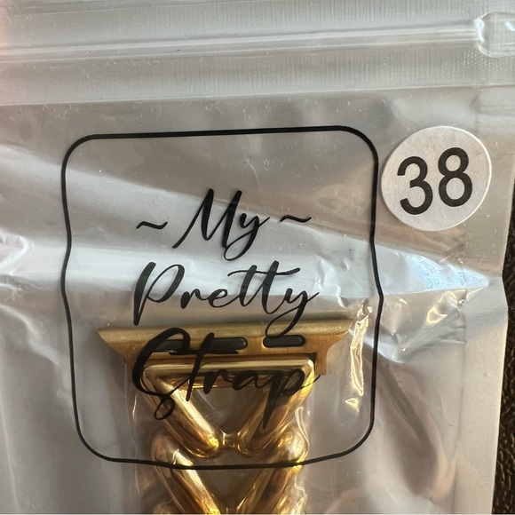 NEW My Pretty Strap Ariel Gold color Apple Watch Strap - watch band - Picture 4 of 6